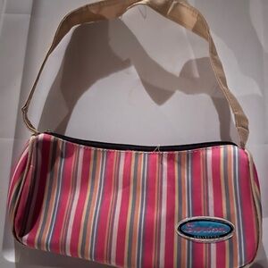 Colorful Striped Shoulder Bag